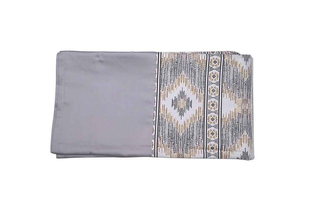 Floral Grace Taupe & Grey Bed Ensemble