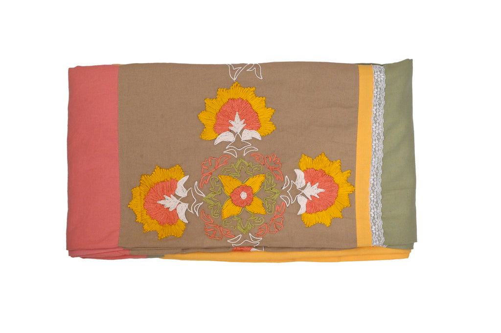 Sunset Bloom Pastel Bed Ensemble