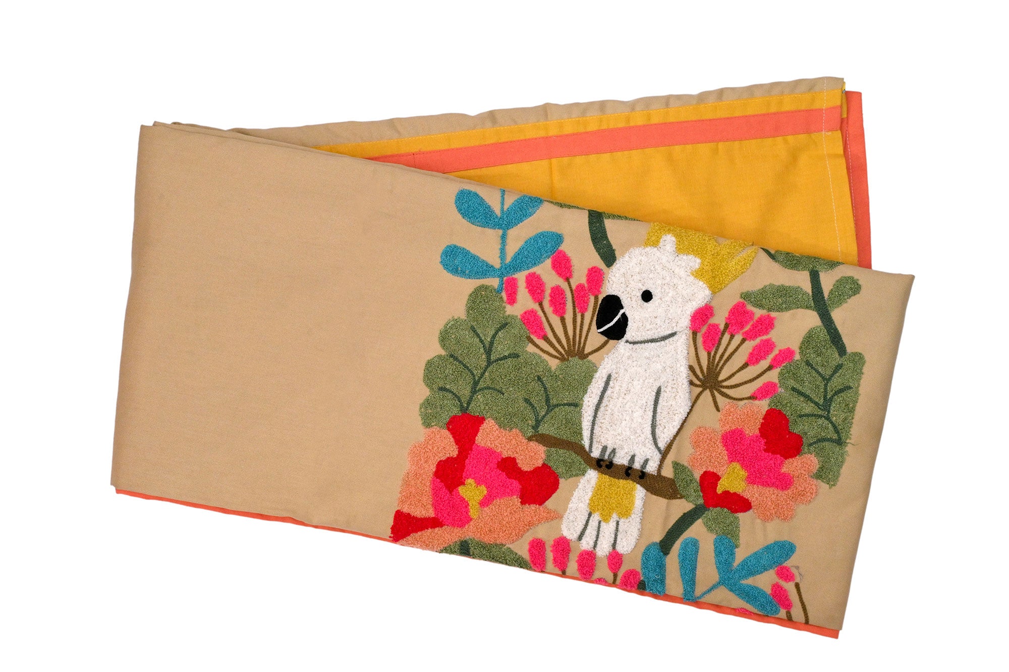 Tropical Harmony Coral & Mustard Bed Ensemble