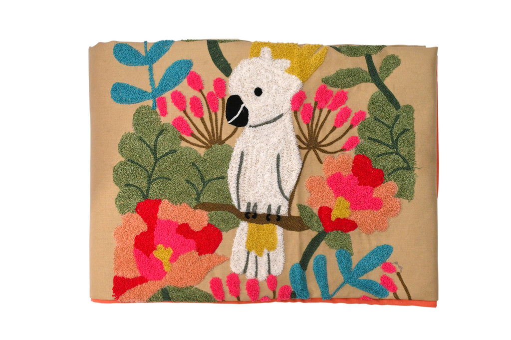 Tropical Harmony Coral & Mustard Bed Ensemble