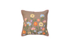 Meadow Bloom Embroidered Cushion