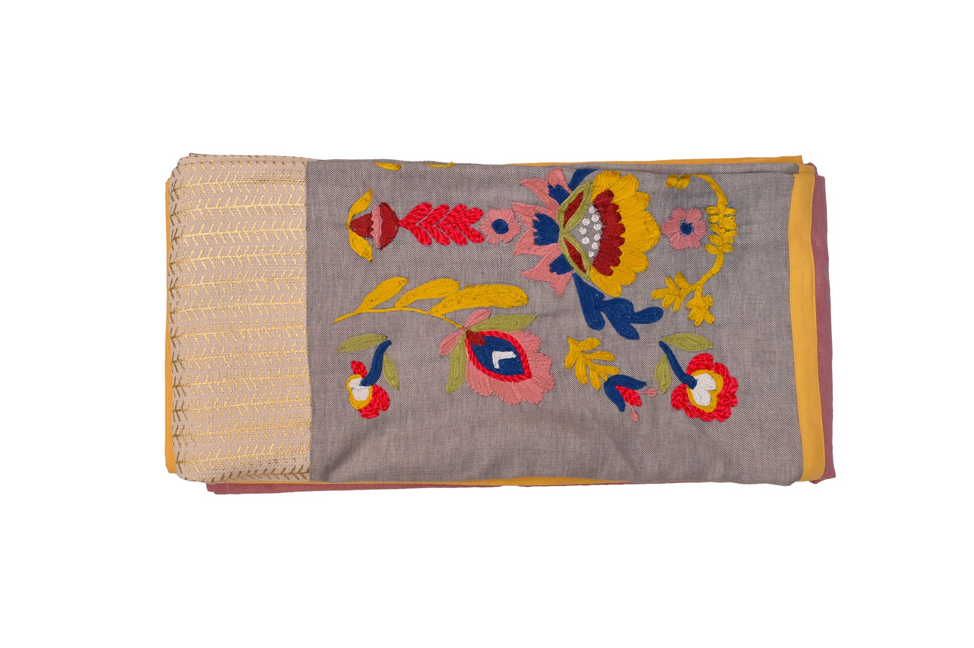 Sunset Bloom Yellow & Lavender Bed Ensemble