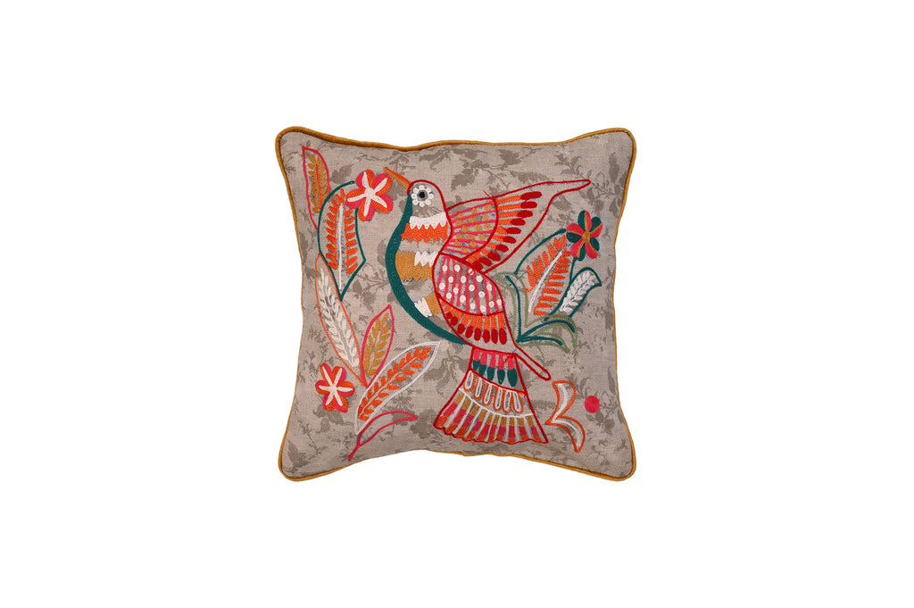 Exotic Bird Cushion Cover