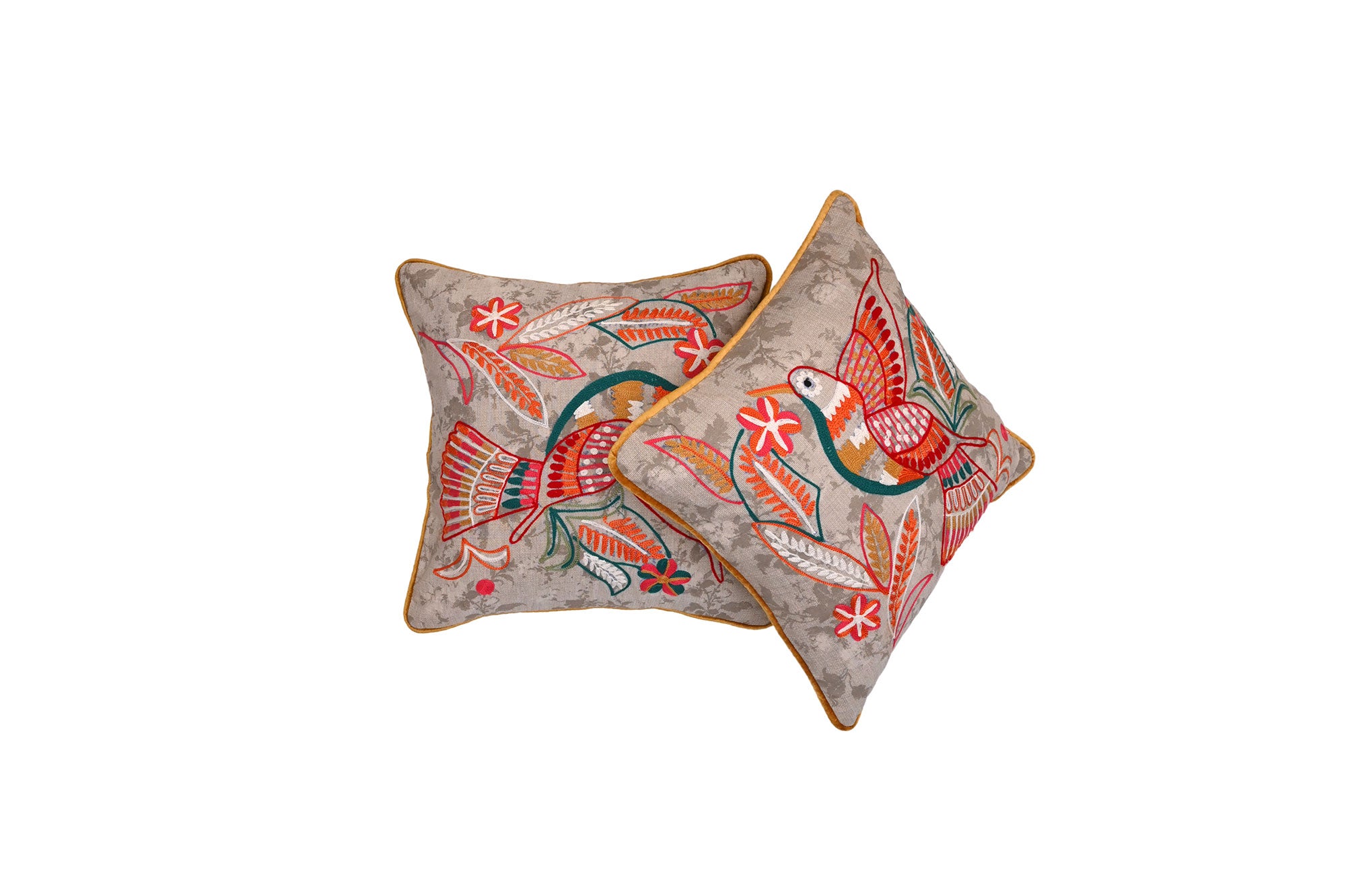 Exotic Bird Cushion Cover