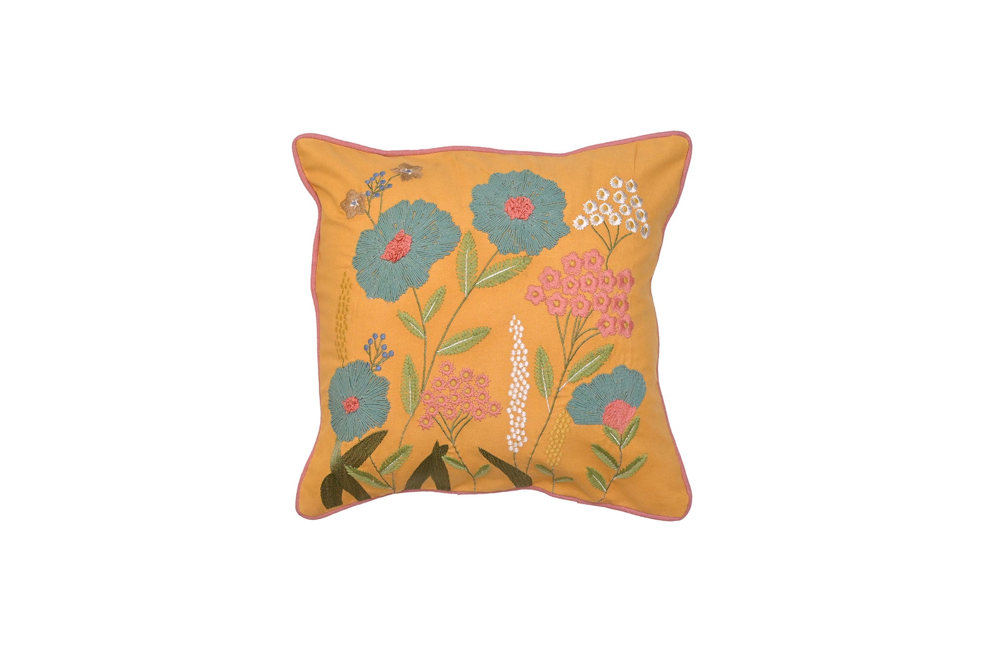 Sunset Bloom Cushion Cover