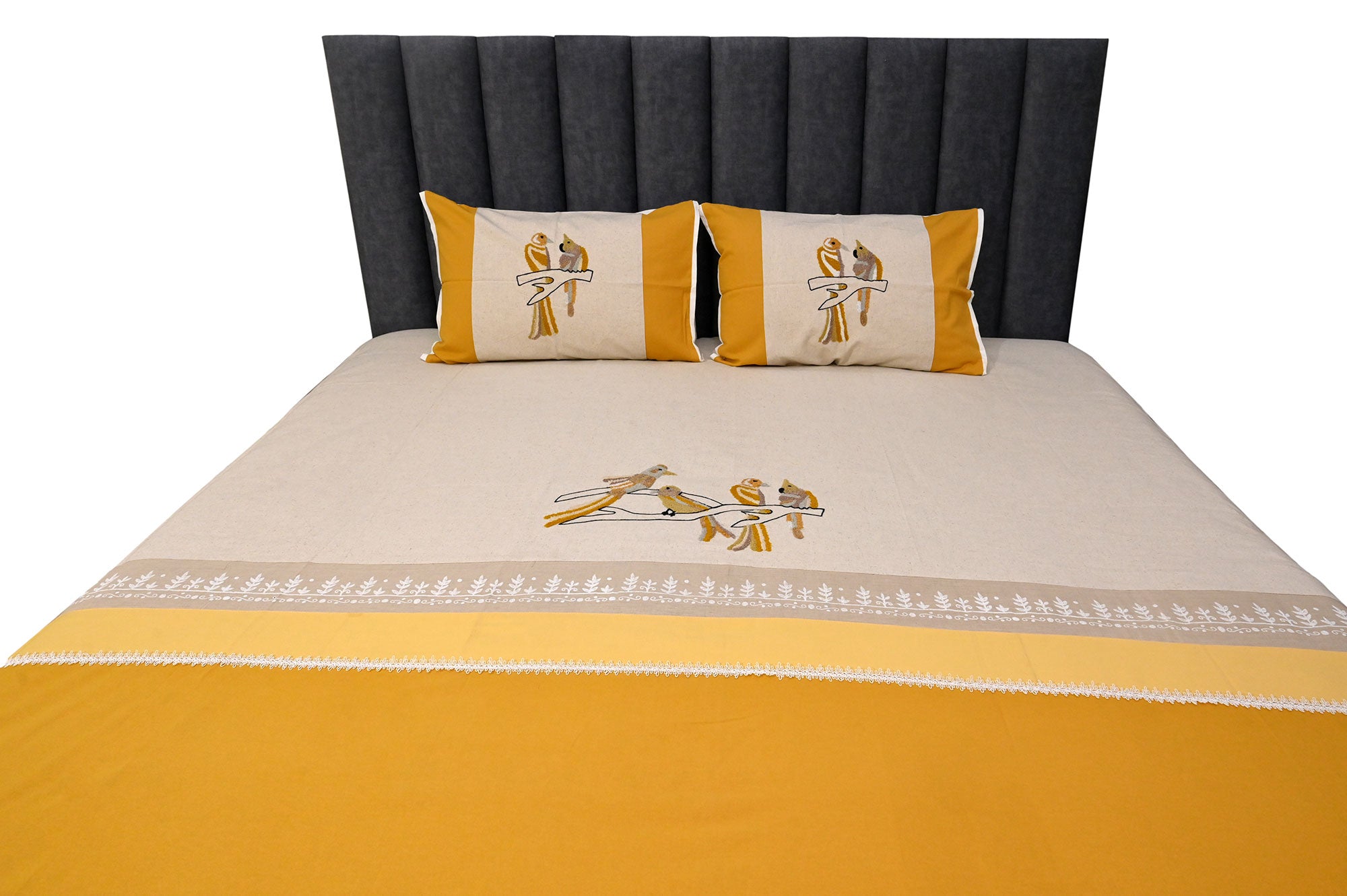 Golden Harmony Bed Ensemble
