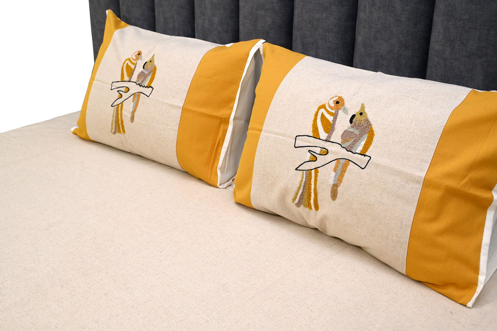 Golden Harmony Bed Ensemble