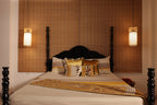 Golden Harmony Mustard & Beige Bed Ensemble