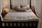 Majestic elephant Taupe & Gold Bed Ensemble