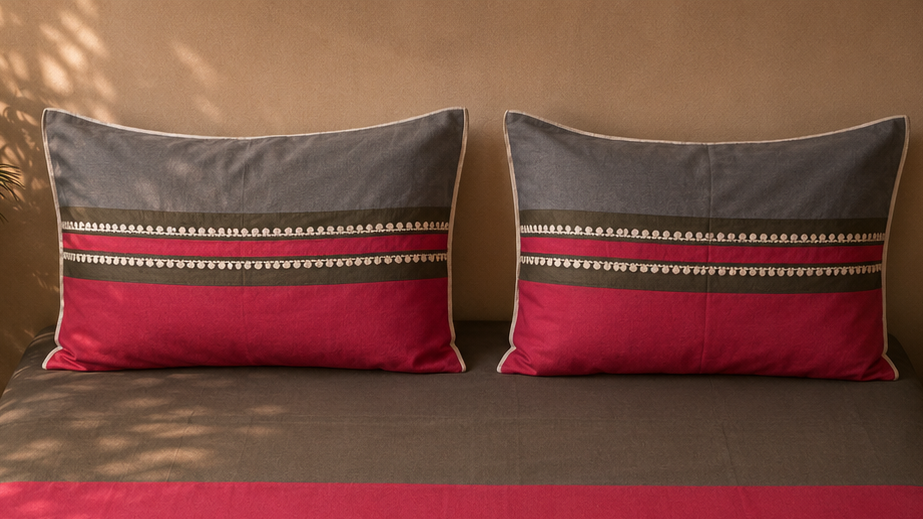 Magenta Garden Floral Bed Ensemble