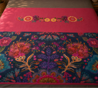 Magenta Garden Floral Bed Ensemble