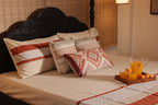 Tribal Essence Terracotta & Beige Bed Ensemble