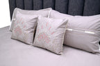 Elegant Mist Embroidered Bedspread Set