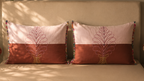 Navy Mustard Patchwork Bedsheet Set