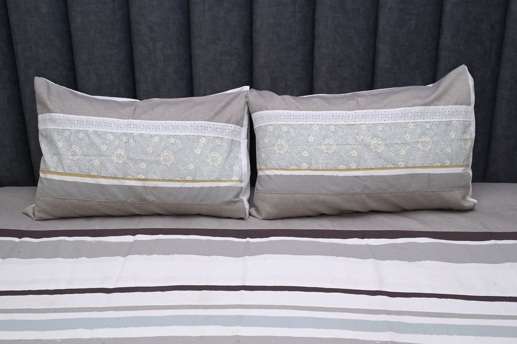 Meadow Breeze Striped Bedspread Set