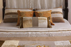 Heritage Weave Taupe & Rust Bed Ensemble