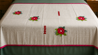 Sage Rose Embroidered Bed Ensemble
