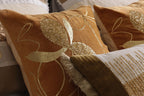 Heritage Weave Taupe & Rust Bed Ensemble