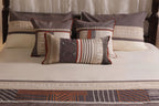 Rustic Charm Grey & Terracotta Bed Ensemble