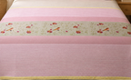 Blush Bird Floral Bedsheet Set