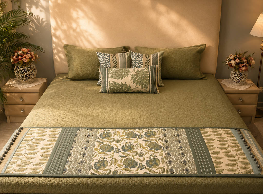 Olive Botanical Bed Ensemble