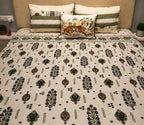 Olive Heritage Botanical Bedsheet Set