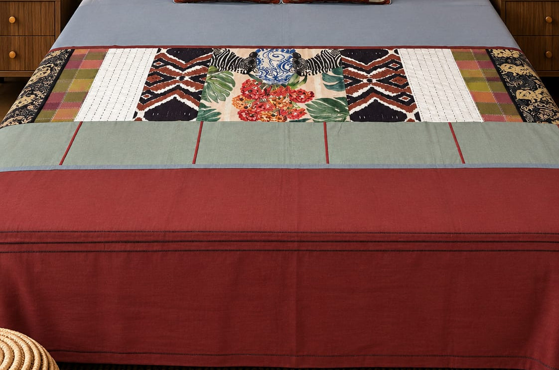 Ivory Botanical Bed Ensemble