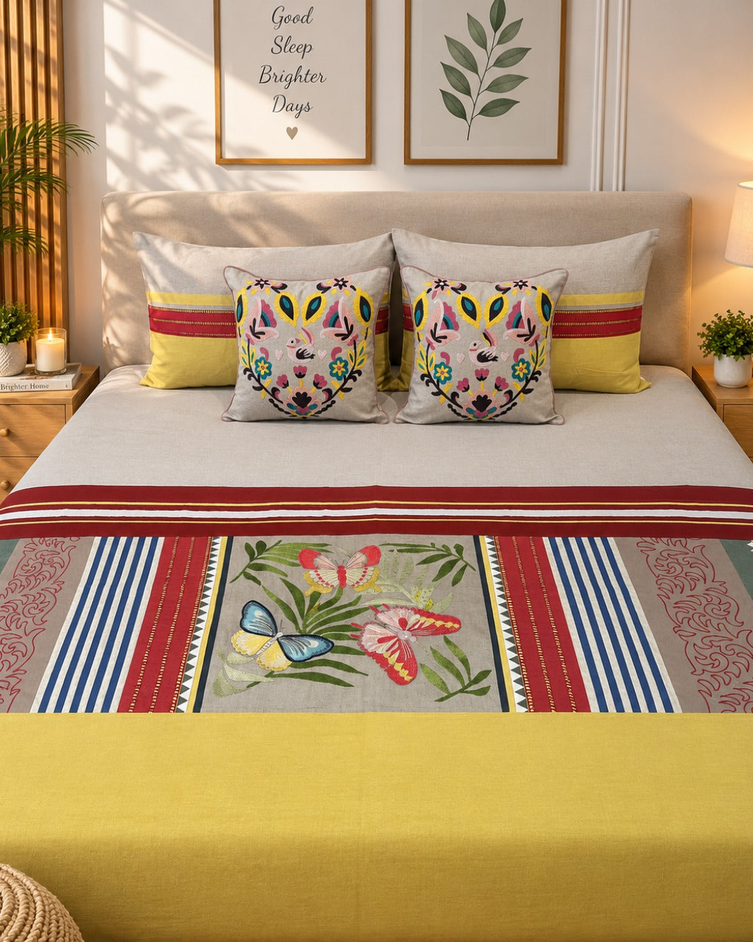 Olive Botanical Bed Ensemble