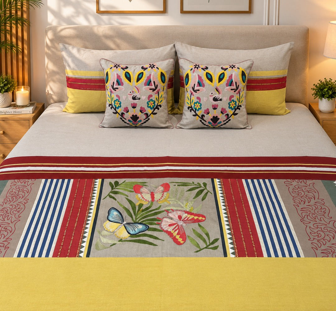 Olive Botanical Bed Ensemble