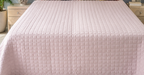 Blush Bloom Quilted Bed Ensemble